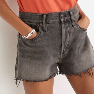 Madewell Relaxed Denim Shorts in Bienville Wash
